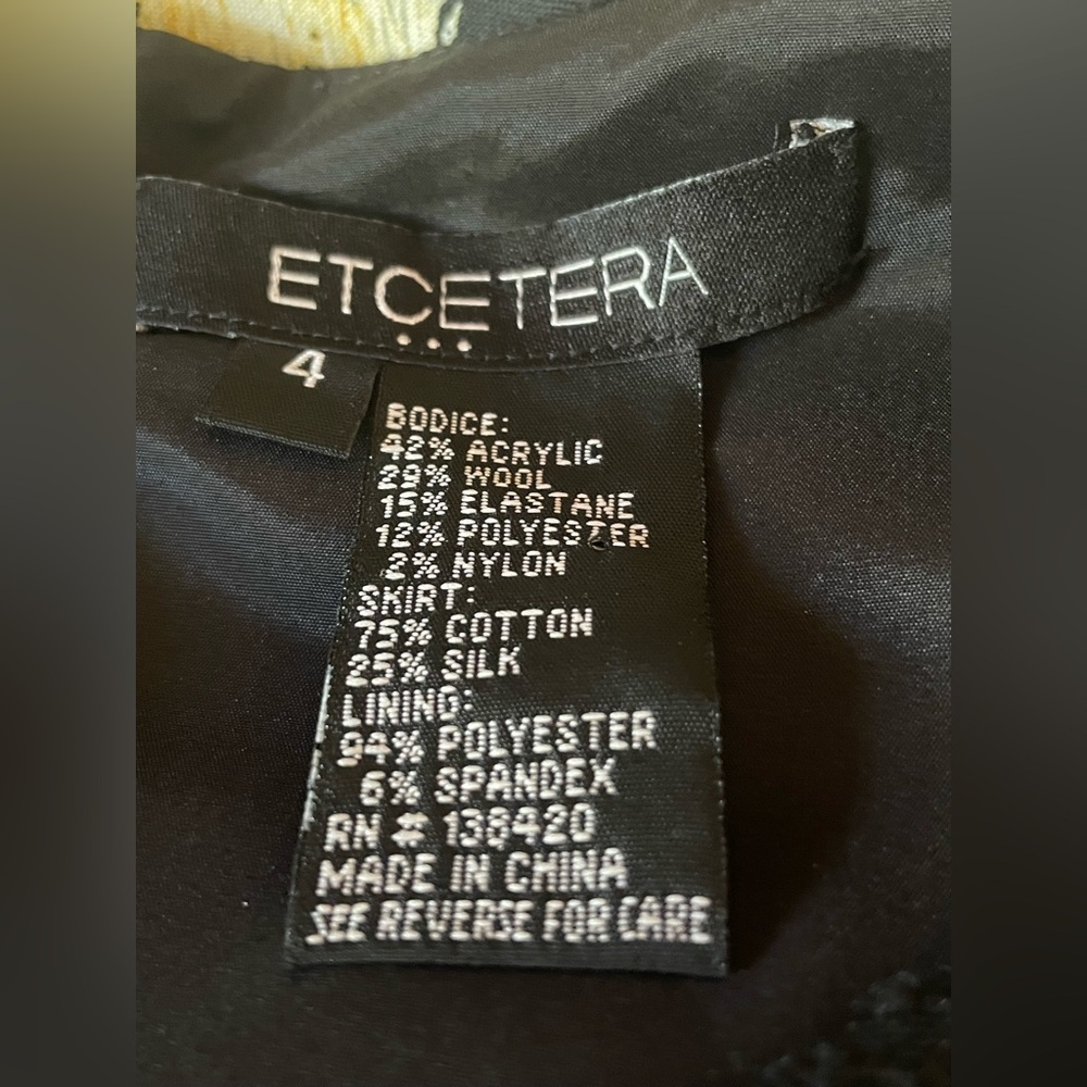 Etcetera Animal print dress - Picture 3 of 4